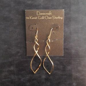 24k Gold plated earrings